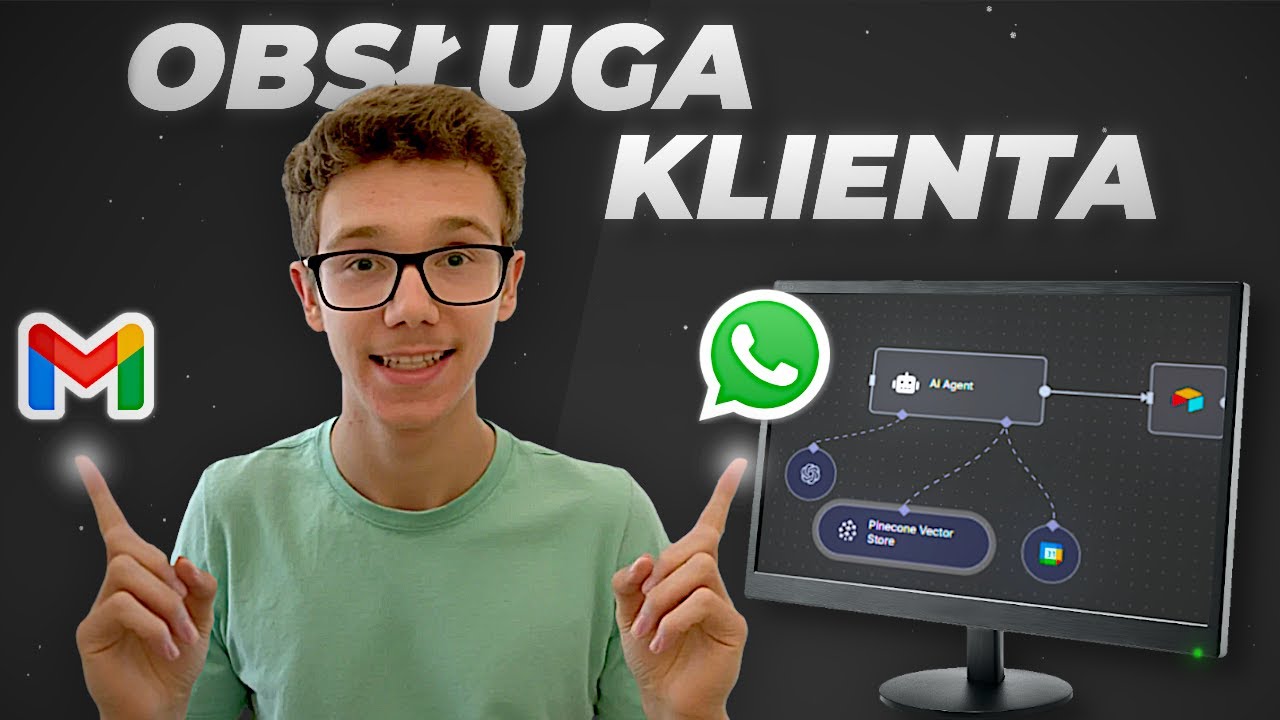 Praktyczny Agent AI na Gmaila i WhatsAppa w N8N