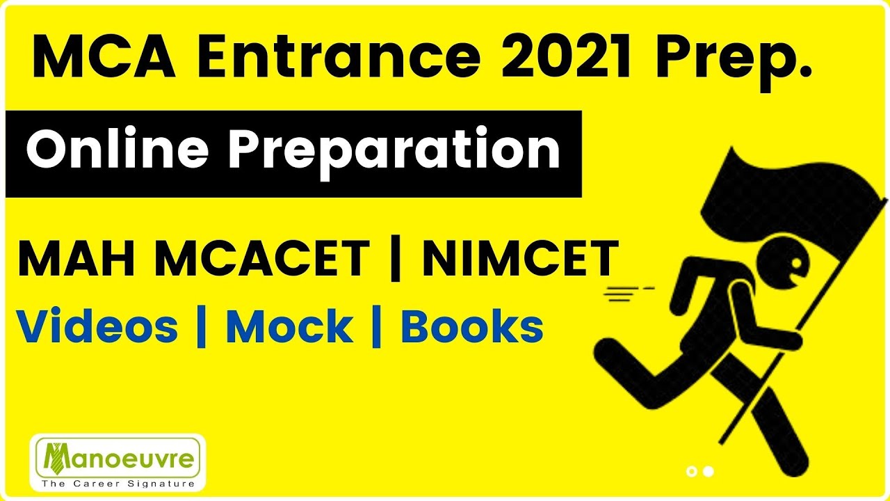 MCA Entrance 2021 & 2022 | MCACET , NIMCET , Others -  Online Preparation | Books | Mock| Live Class