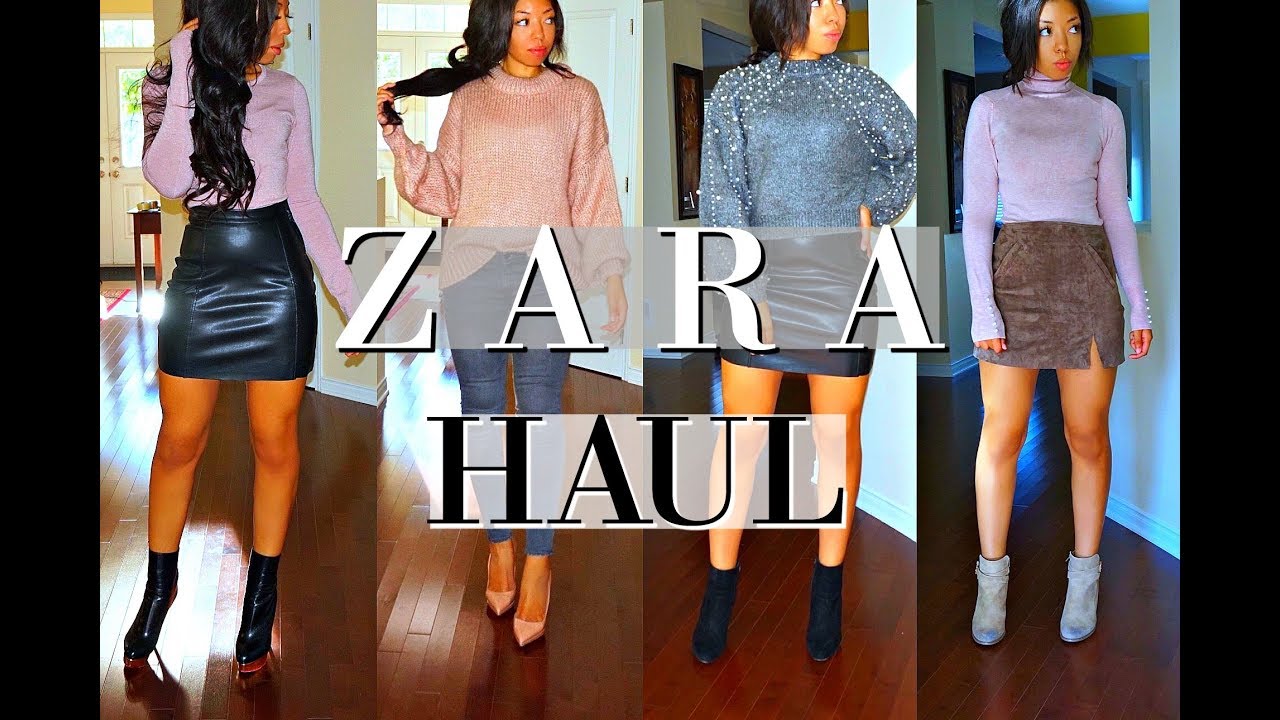 ZARA HAUL & TRY ON + Unboxing | Fall 2017