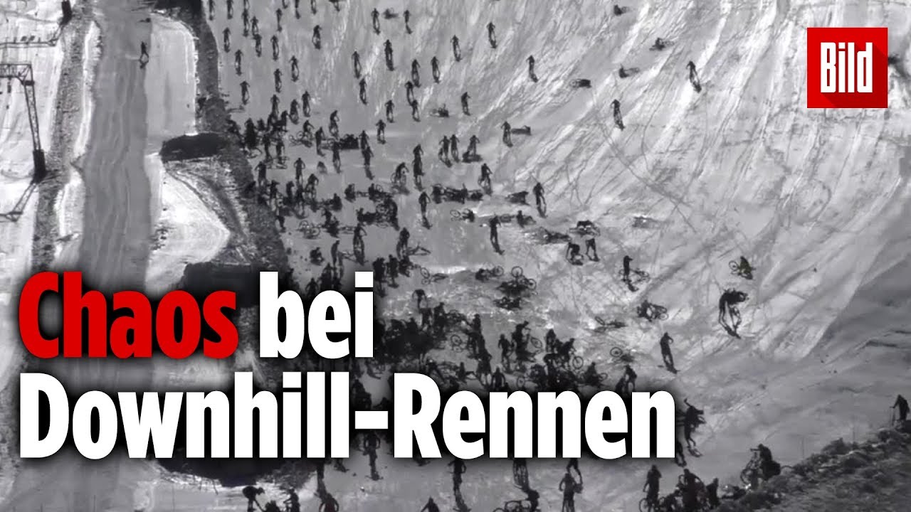 Massencrash beim Radrennen „Mountain of Hell“