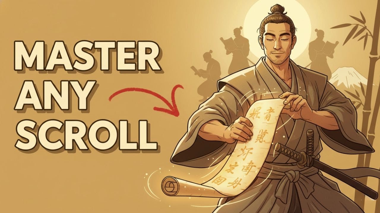 The Scroll Study Method: How Warriors Absorbed Strategic Wisdom