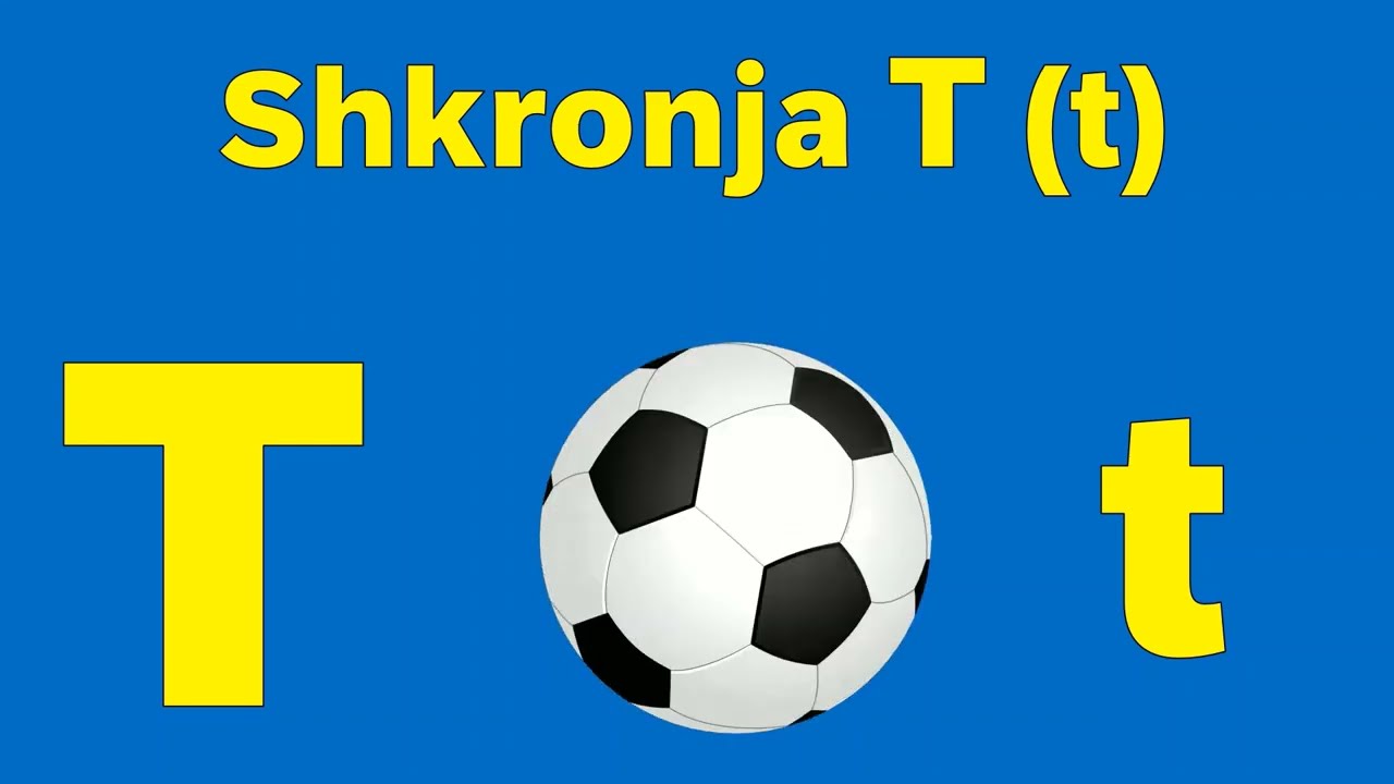 Shkronja T - Fjale qe fillojne me shkronjen T (t) | 3D Animation