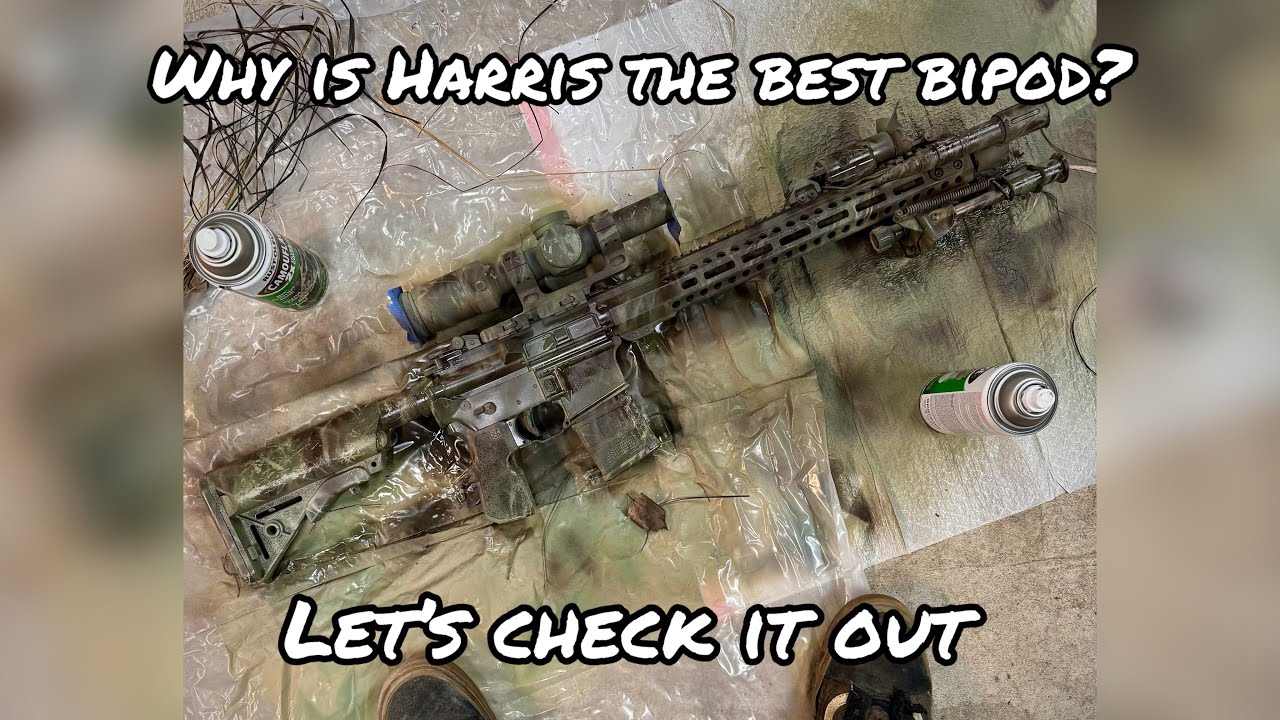 Harris br mlok bipod Quick Look and install