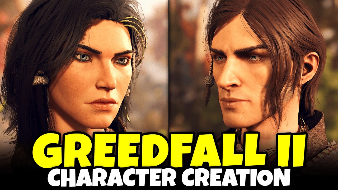 Создание персонажа в Greedfall II: The Dying World (мужской и женский пол, полная настройка, все ...