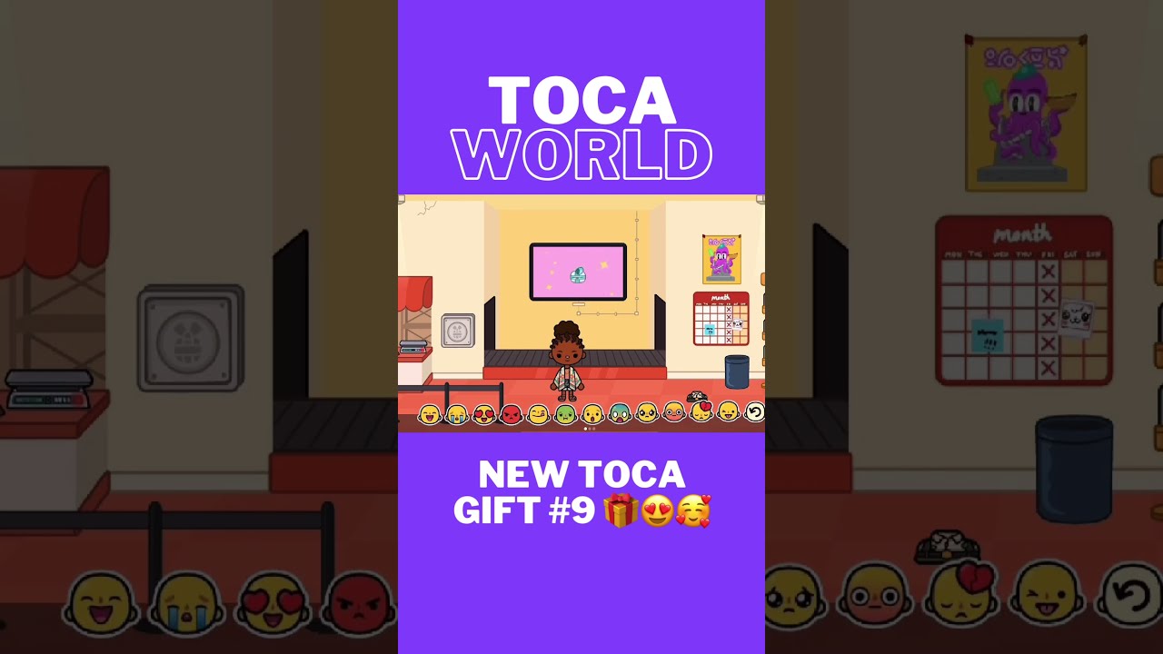 NEW TOCA GIFT #9!!!🎁🥰❤️#short #toca