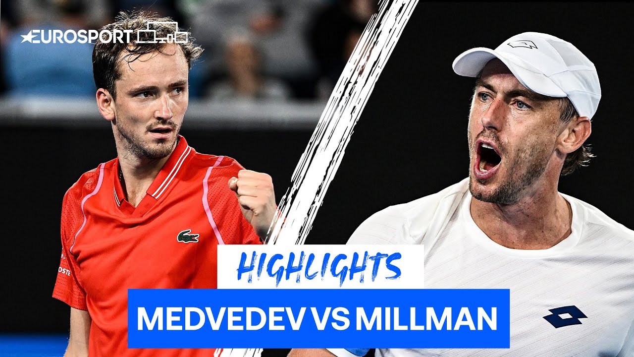 Medvedev through in straight sets! | Australian Open Highlights | Eurosport Tennis