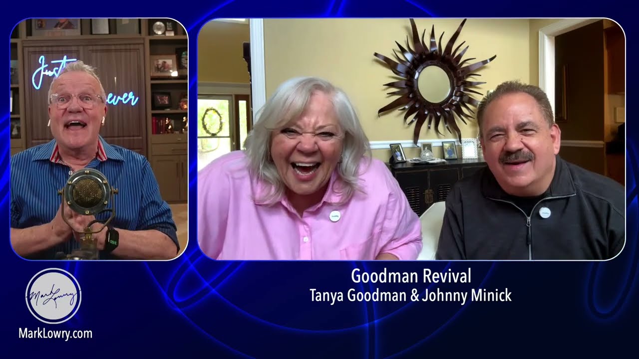 05-06-25 GOODMAN REVIVAL joins #MarkLowry on #JustWhenever Sit up straight and sing!!