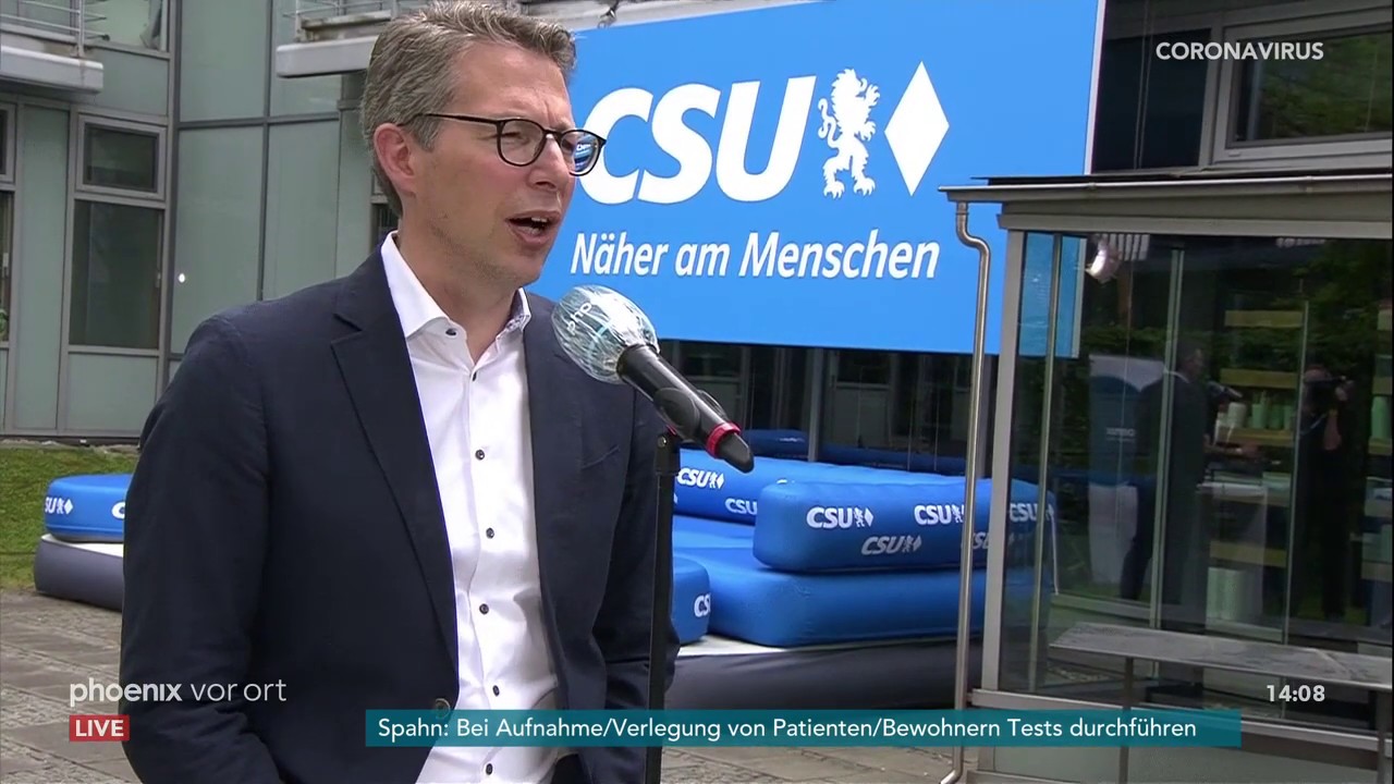 Markus Blume zum virtuellen CSU-Parteitag im Interview am 22.05.20