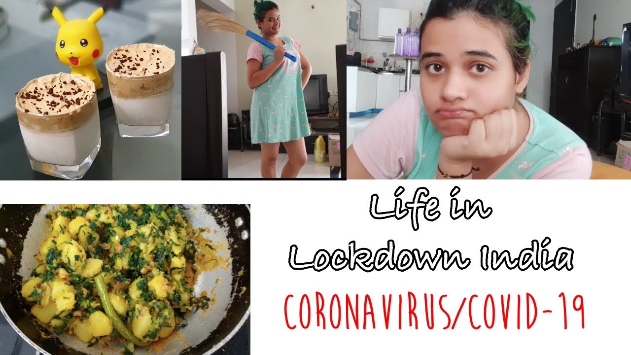 Day in my life Coronavirus/ COVID-19  Lockdown India | Truth about Dalgona coffee