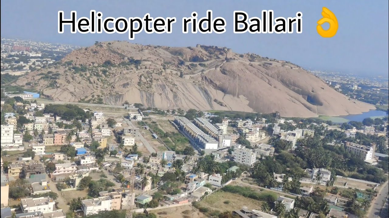 Helicopter se Ballari ka Nazara 👌 