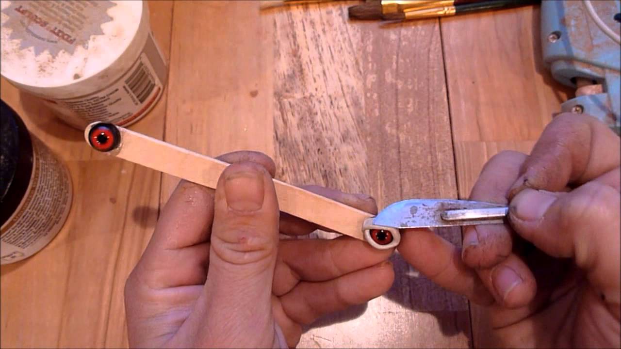 Building Eye rings for waterfowl (Taxidermy)