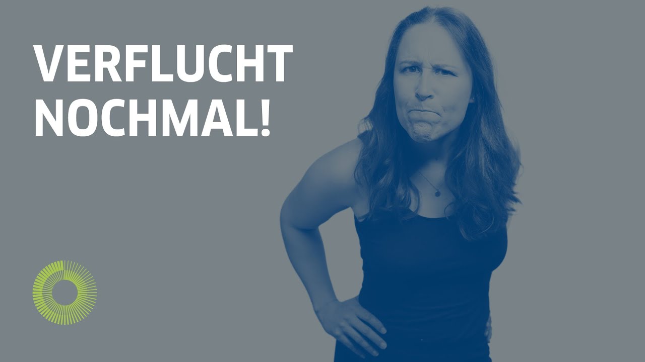 Richtig fluchen | Deutsch lernen mit Ida | A2/B1