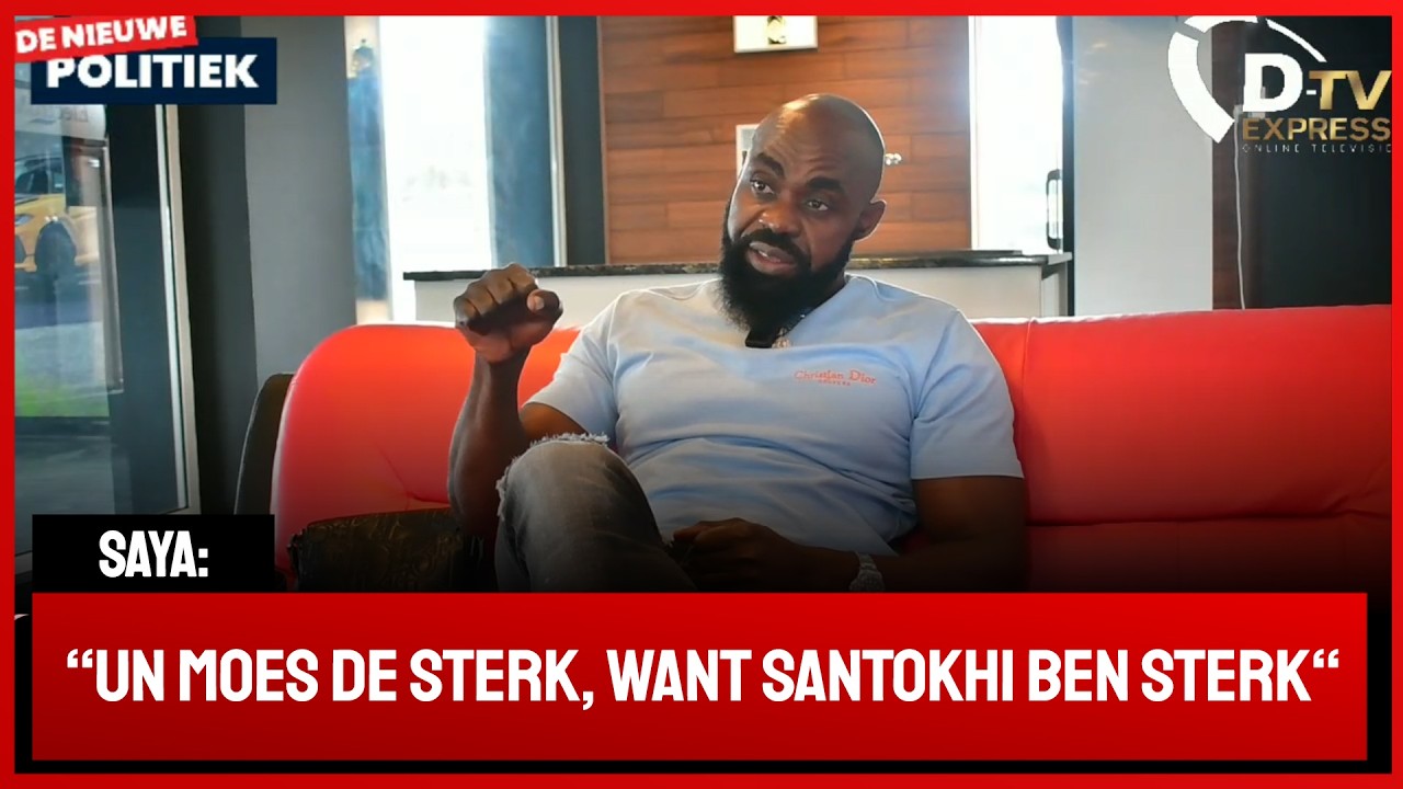 🚀 De Nieuwe Politiek LIVE &bull; Saya over het heengaan van Santokhi (Suriname)