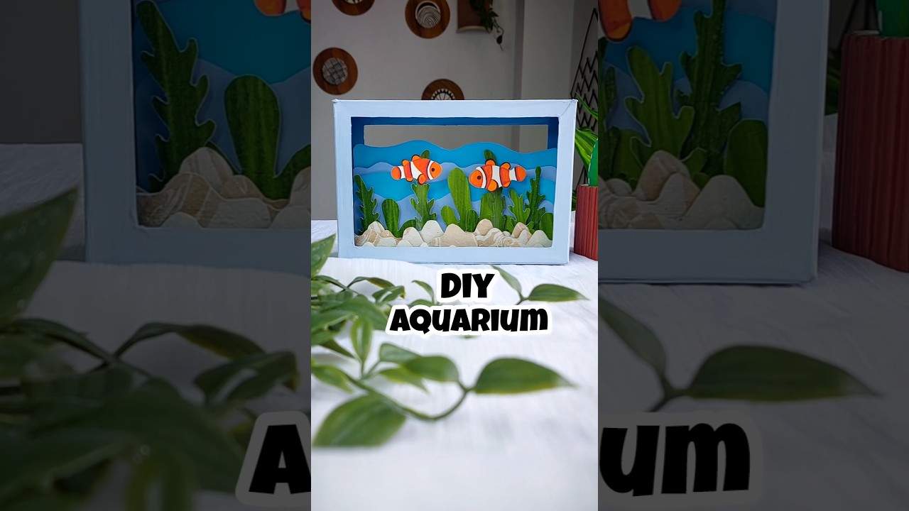 Ghar Pe aa gyi Machliya #diy #papercraft #fishing #craft