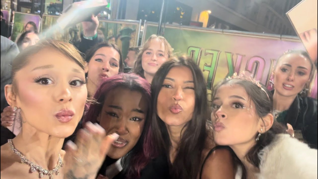 I MET ARIANA GRANDE: Wicked For Good Premiere London