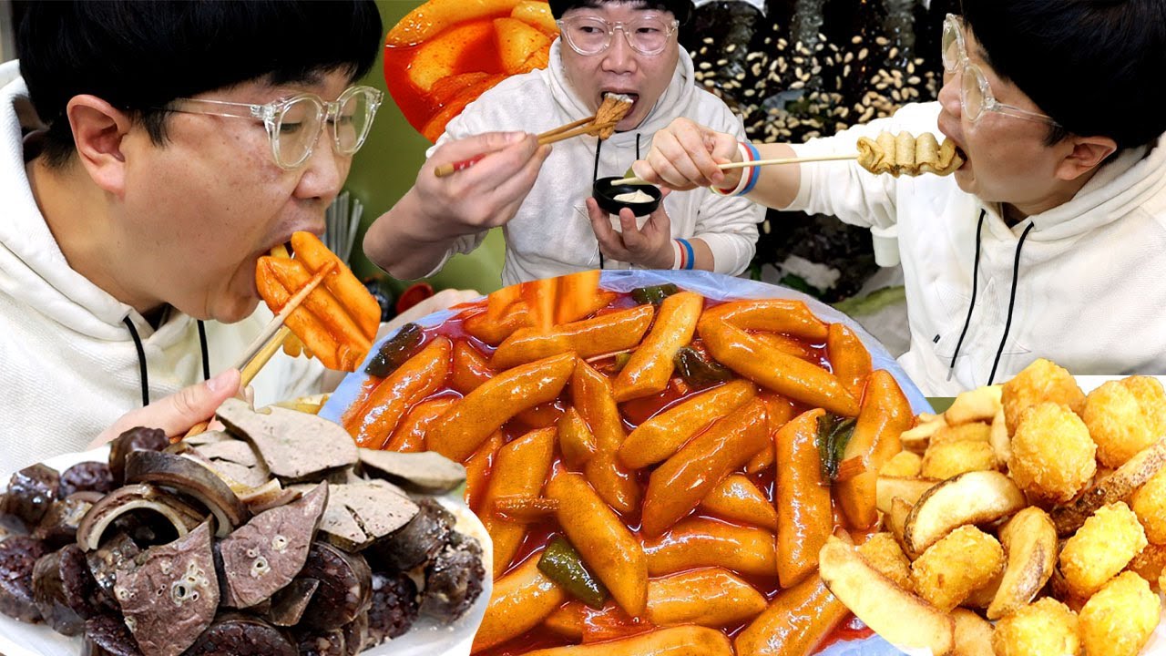 여대앞 4천원 무한리필 떡볶이..김밥 순대 튀김 어묵.. 전메뉴 털자!