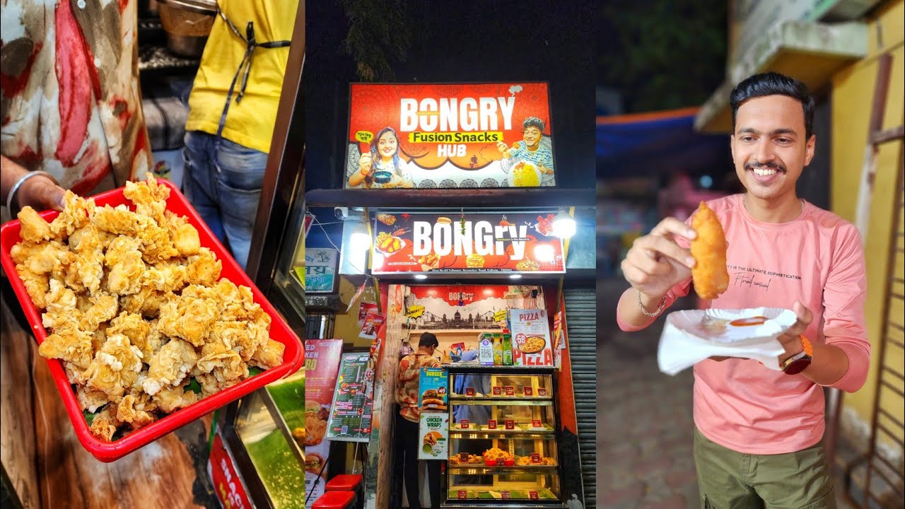 Eat Like A Bong এর Shop এ নতুন কিছু খাবার 🔥 Bhetki, Chingri, Chicken Ala Kiev | Kolkata Street Food