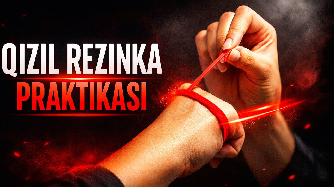 Qizil rezinka yomon odatlarni yo'qotishga yordam beradimi? Sinab ko'ring. Shaxdias 