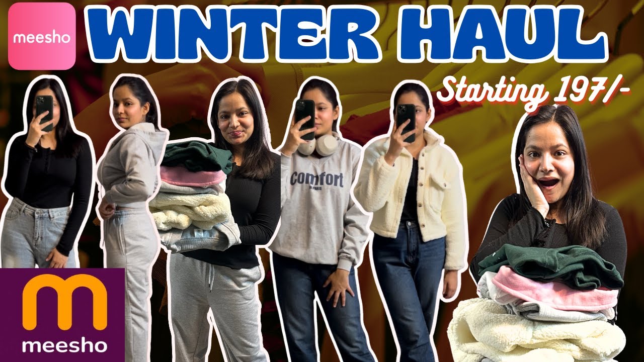 MEESHO WINTER WEAR HAUL | Starting Rs.197/- only | *HUGE* #meesho #meeshohaul