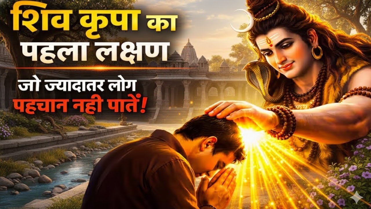 🕉️🕉️शिव कृपा का पहला लक्षण -🌈जो ज़्यादातर लोग पहचान नही  पाते |#mahadev ki mahima #astrology 