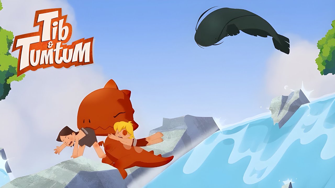 Does the Monster Really Exist? 😱🐟 | Tib and Tumtum  English | Full Episodes | 2H | Dinosaur cartoon