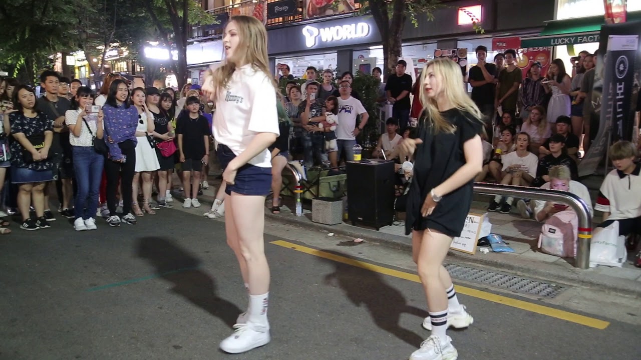 JHKTV] 홍대댄스 (우크라이나) 제인 마지막처럼hong dae k pop dance Ukraine jayn  As If It's Your Last
