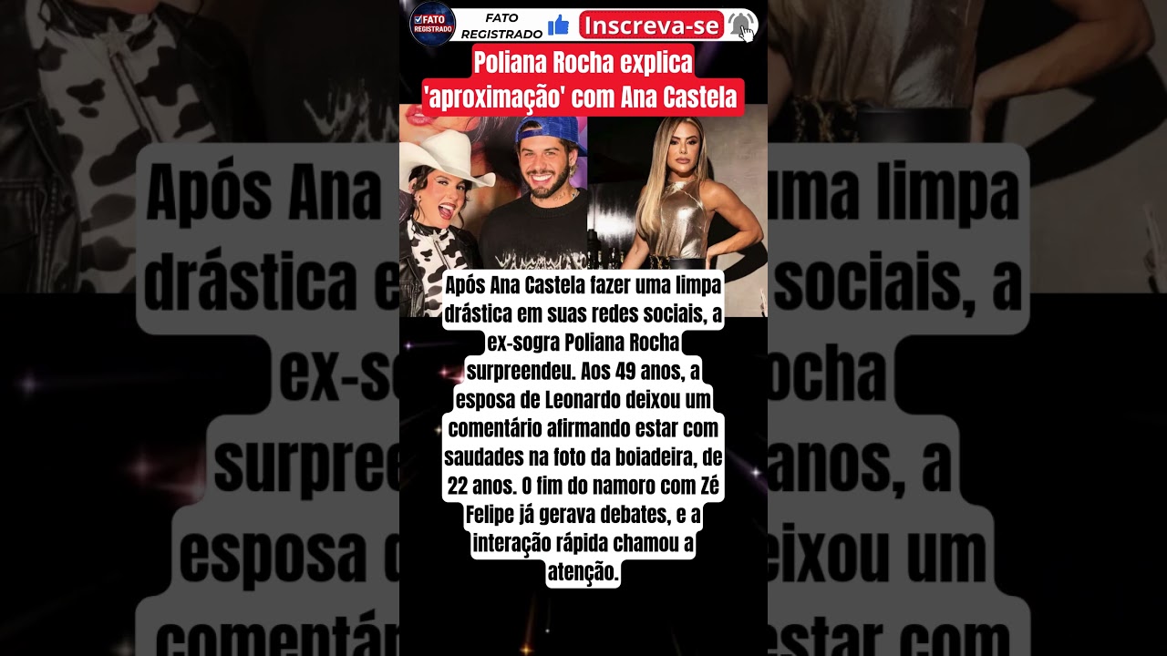 ANA CASTELA FAZ LIMPA NO INSTAGRAM E EX-SOGRA REAGE: ‘SAUDADES’! 😱💔