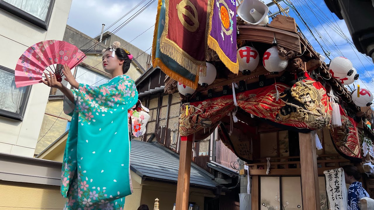 2023.9.17 岩屋秋祭り　だんじり（中之町・片浜）布団太鼓（松帆）　舞踊披露、石屋神社宮入・ひっこみなど　兵庫県淡路市