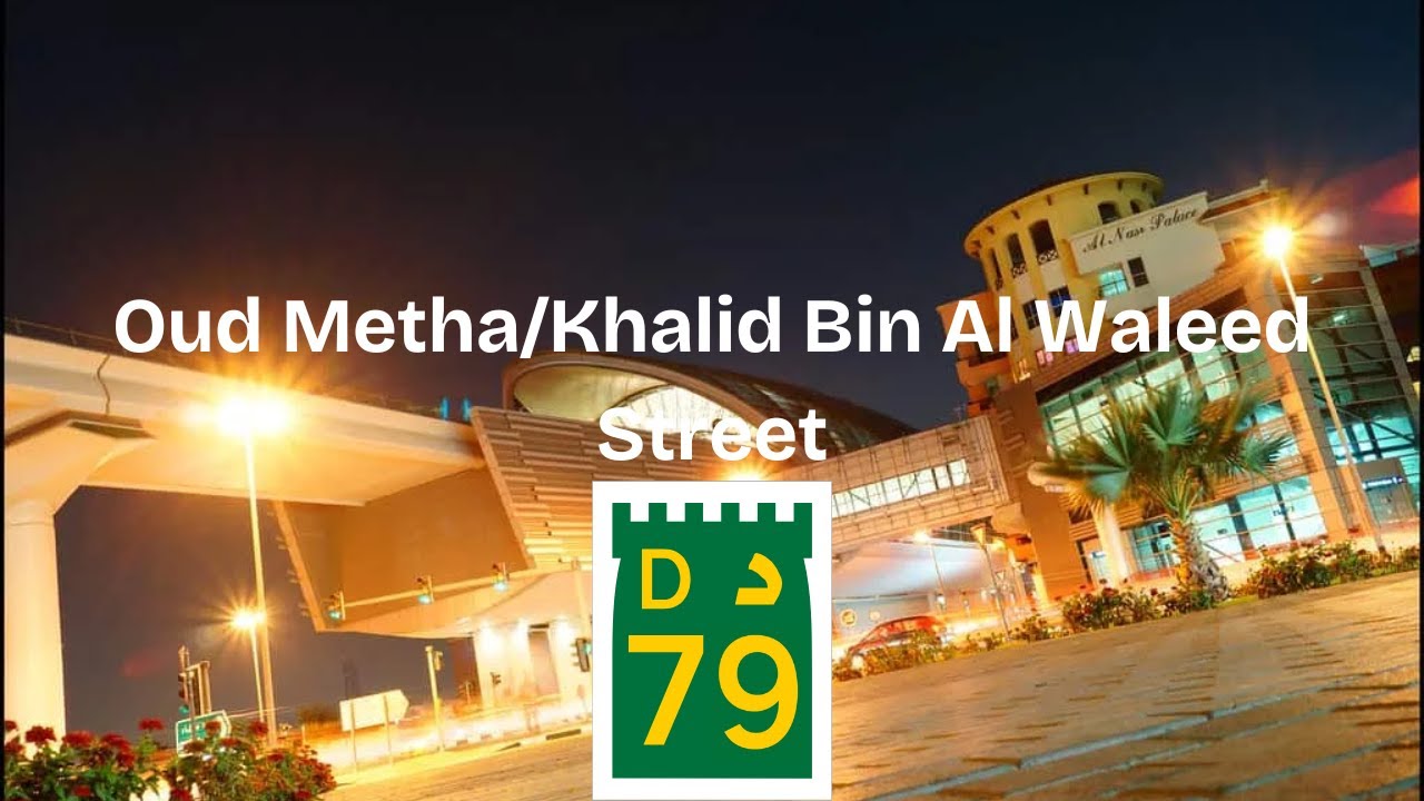 Oud Metha/Khalid Bin Al Waleed Street (D79) | 4K Dubai Ride
