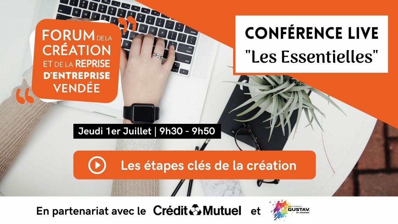Les étapes-clés de la création d'entreprise en Vendée