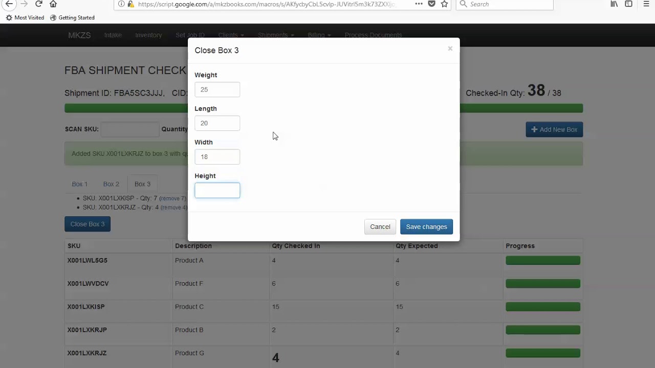 Amazon FBA Packaging Software Demo