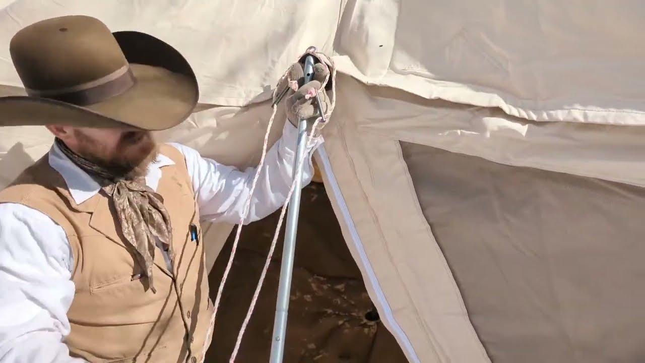 Roamin Home, SETUP instructions for the Nomad Tent