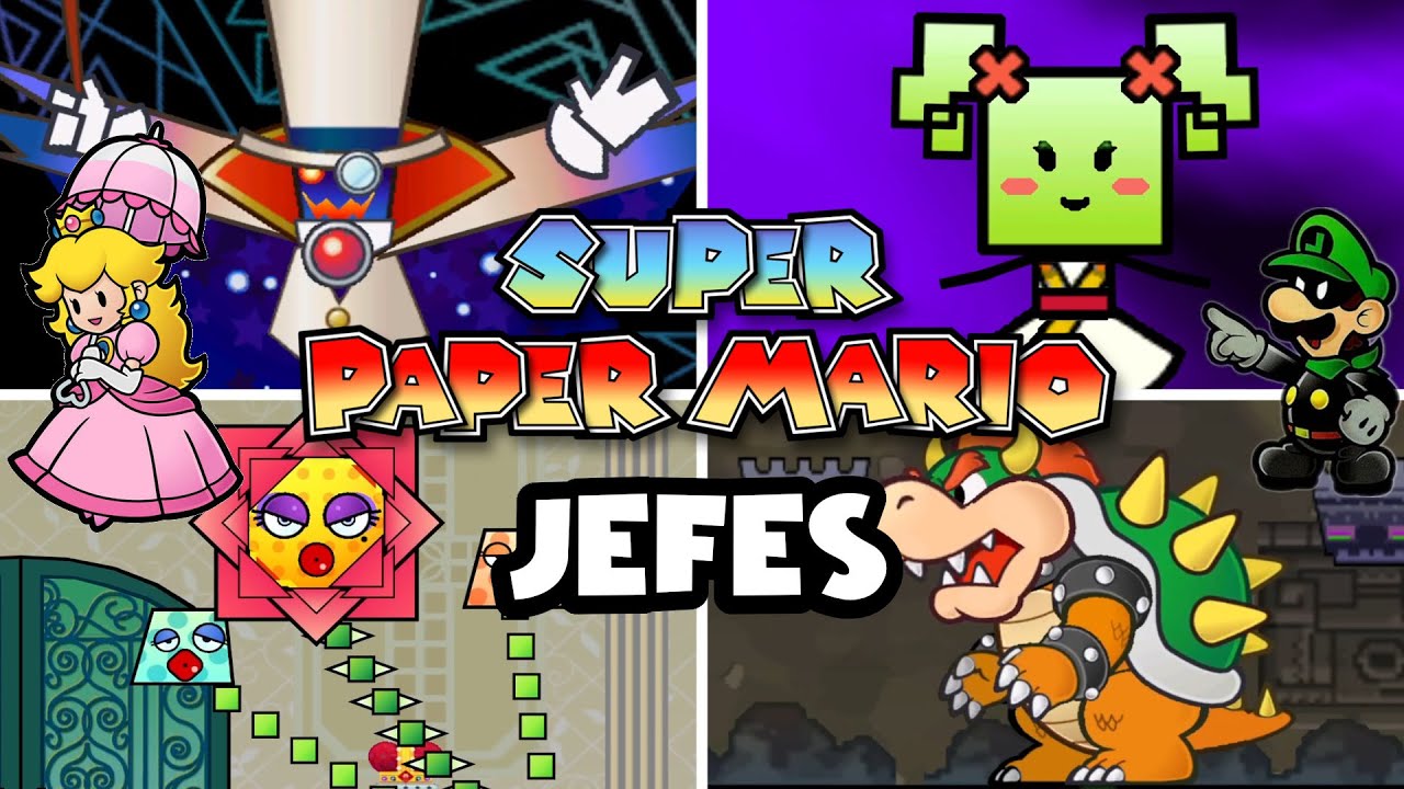 Super Paper Mario JEFES (Wii) [Español] Historia