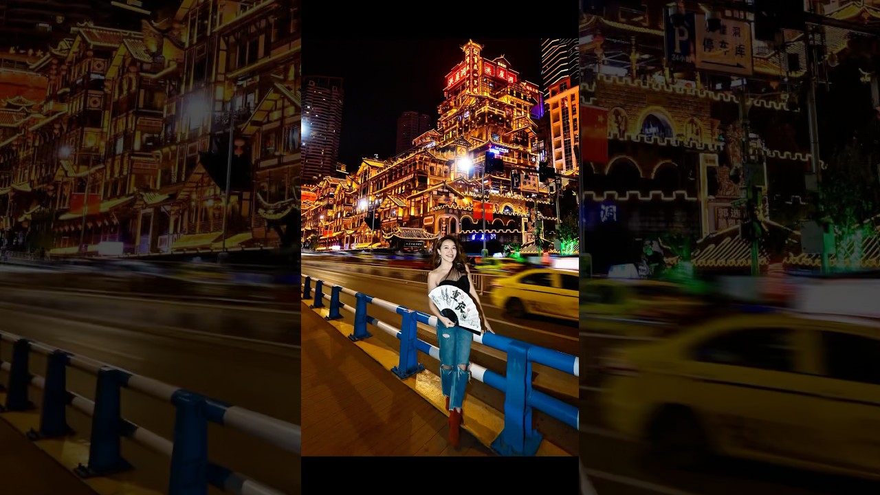def need to come back to see the Hongya cave lights 🥹💡 #chongqingchina #shortsviral