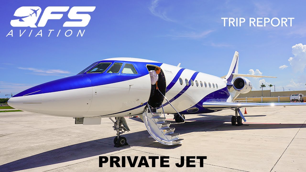 TRIP REPORT | Thrive Aviation - Falcon 2000 - Westhampton Beach (FOK) to Boca Raton (BCT)