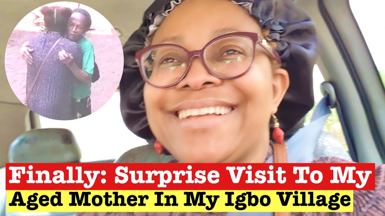 Finally Surprising My Mother In The Village - Visiting My Village First Time In 16 Years