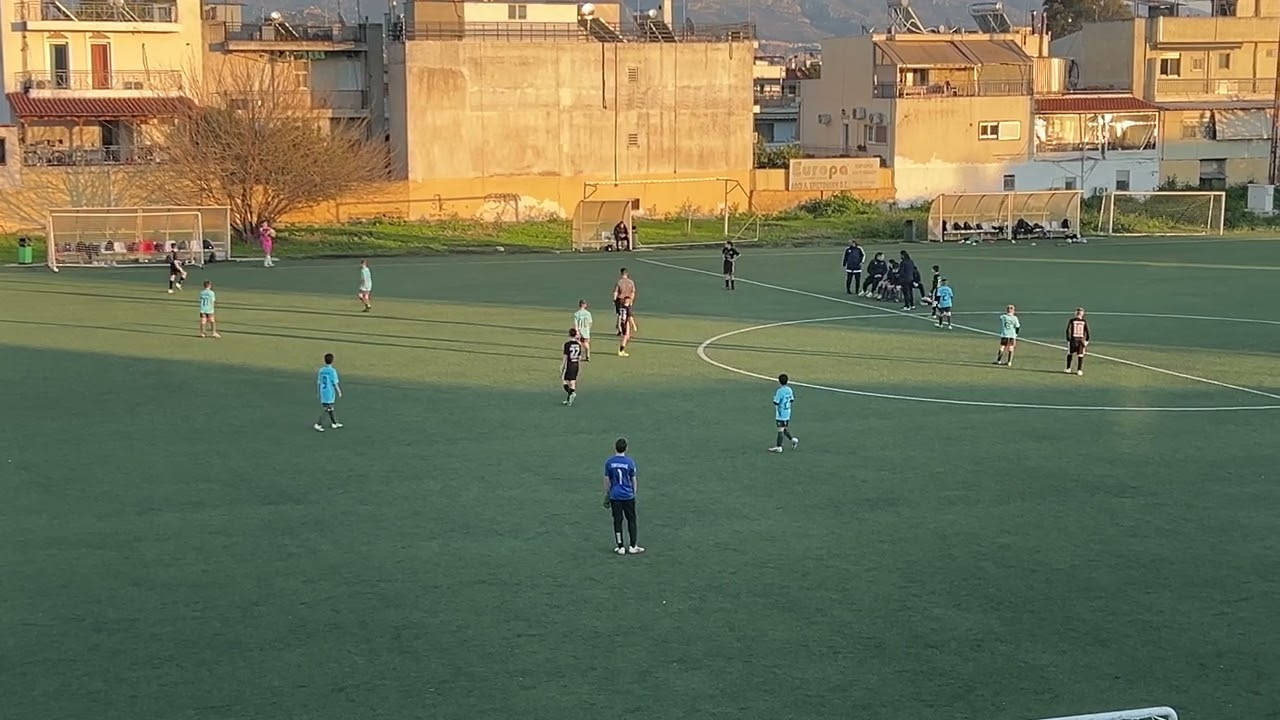 ΑΕ ΠΕΡΙΣΤΕΡΙΟΥ - ΕΙΡΗΝΗ ΠΕΤΡ/ΛΗΣ 1 ημίχρονο 5 - 0 κ12