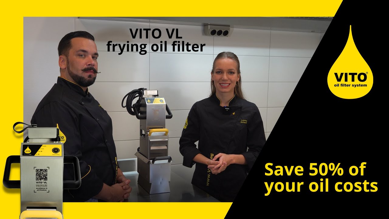 VITO VL frying oil filter - Best solution for your frying oil