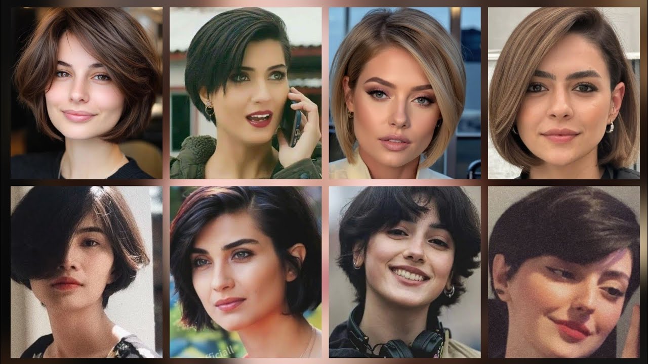 100+Unique & Beautifull Short Hair Style With Hairstyle 😍#ShortsHair #Hairologo