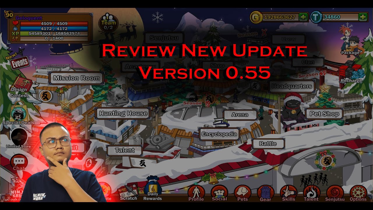 Review Update Version 0.55 | Ninja Sage Indonesia