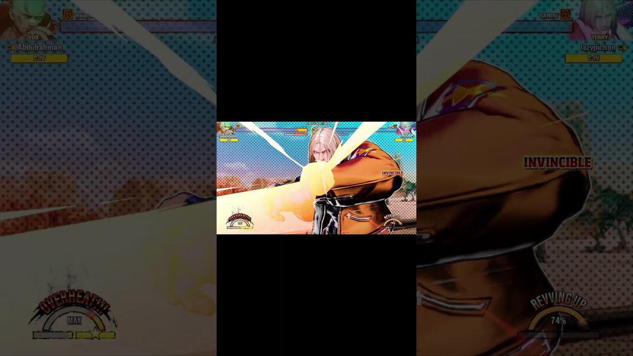 Fatal Fury: City of the Wolves Terrys level 2 anti air  