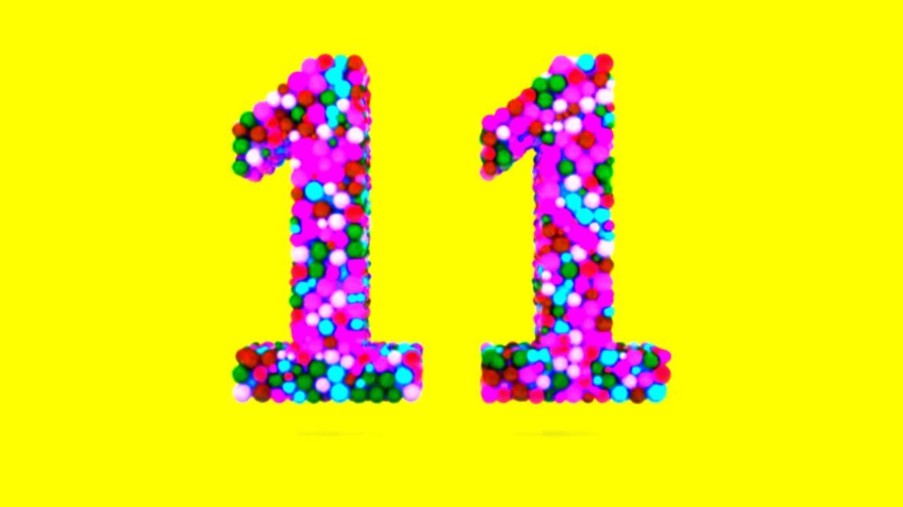 Learn Numbers with 3D Colorful Candies(11) Sparta Pitch Effect Sponsored By Gamavision Csupo effects