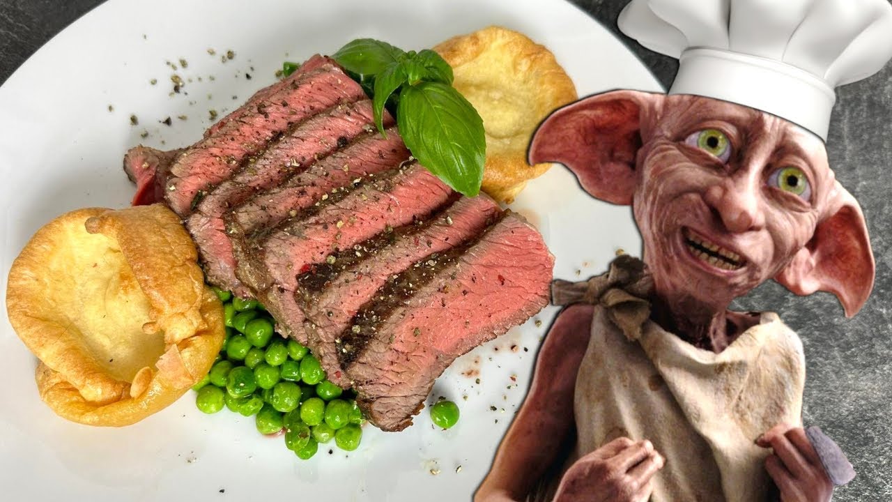 Wir KOCHEN ROASTBEEF mit YORKSHIRE PUDDING und BUTTERERBSEN 👨‍🍳 | DAGILP Kochvideo