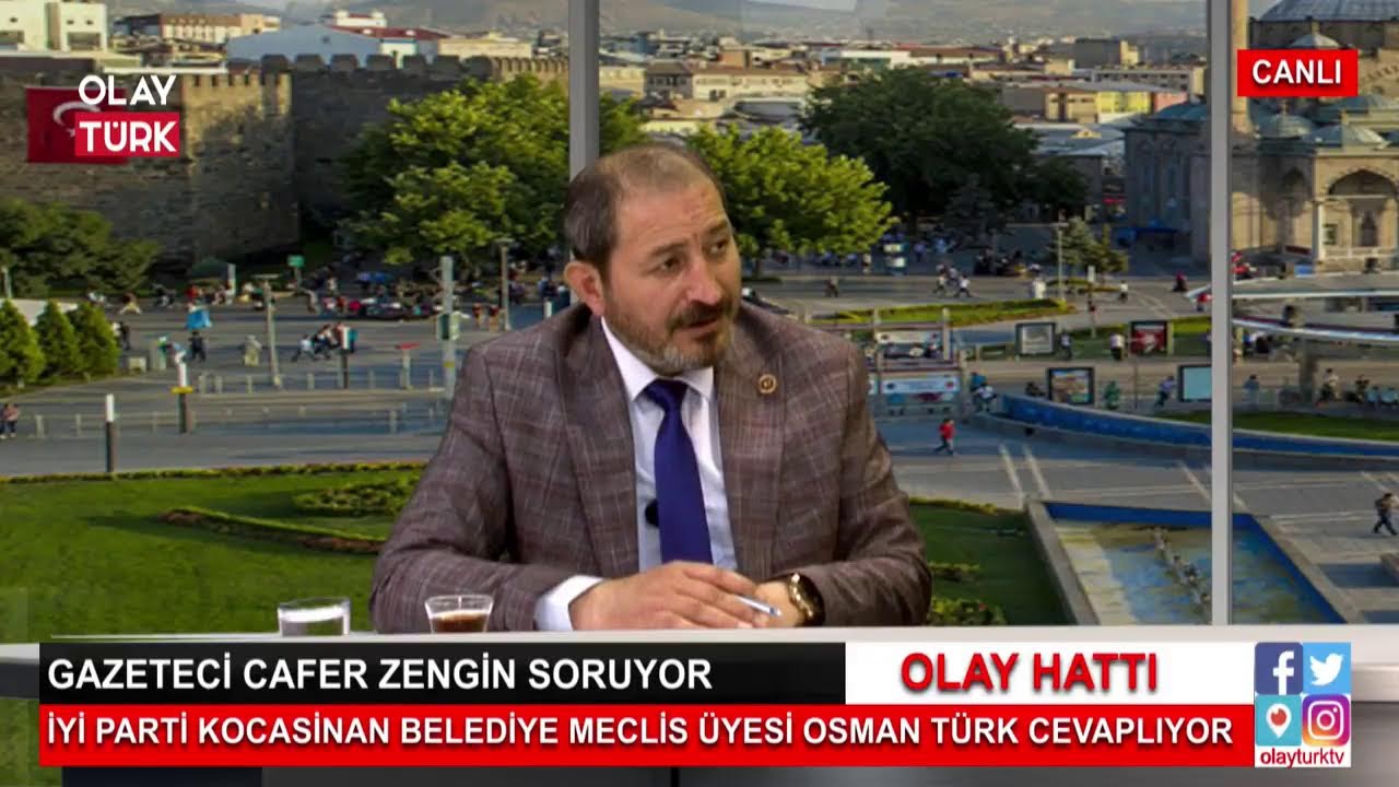 CAFER ZENGİN İLE OLAY HATTI... İYİ PARTİ KOCASİNAN BELEDİYE MECLİS &Uuml;YESİ OSMAN T&Uuml;RK ANLATIYOR