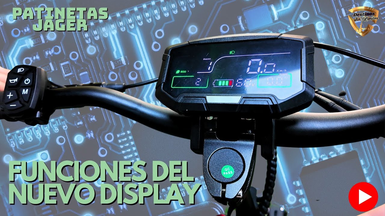 EL NUEVO DISPLAY DE LAS JAGER. #scooterelectrico #electricscooters #patinetaselectricas