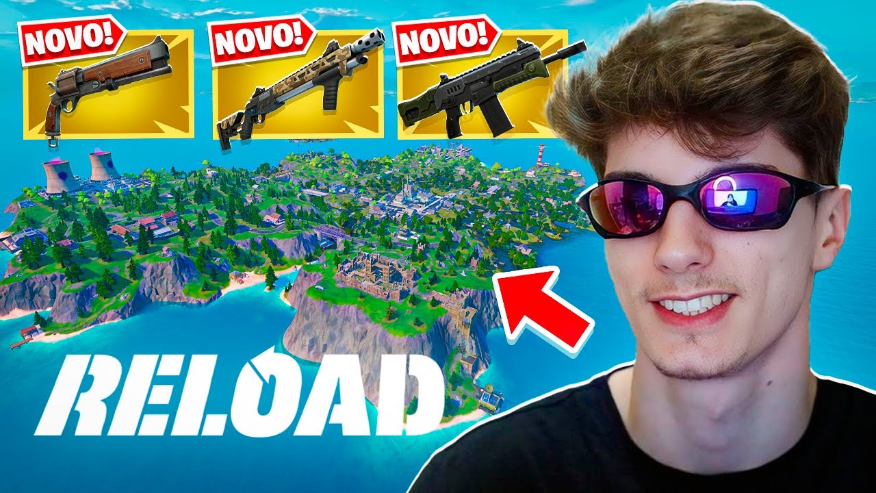 QUEBREI MEU RECORD no NOVO MAPA do RELOAD!