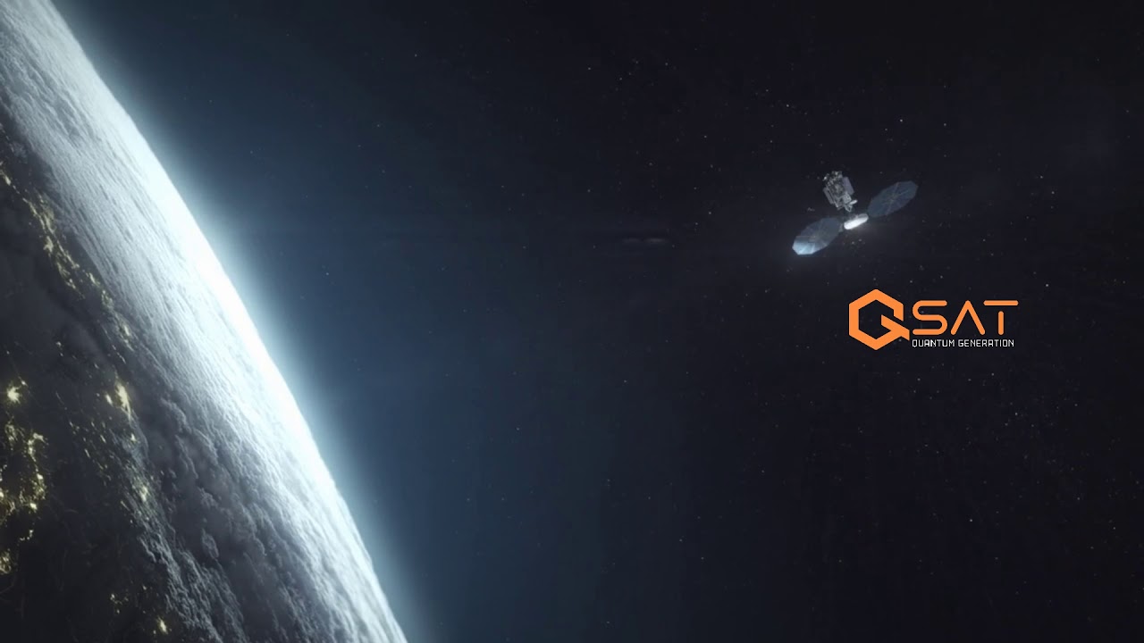 QSAT&trade; blockchain quantum secure satellite constellation Launch