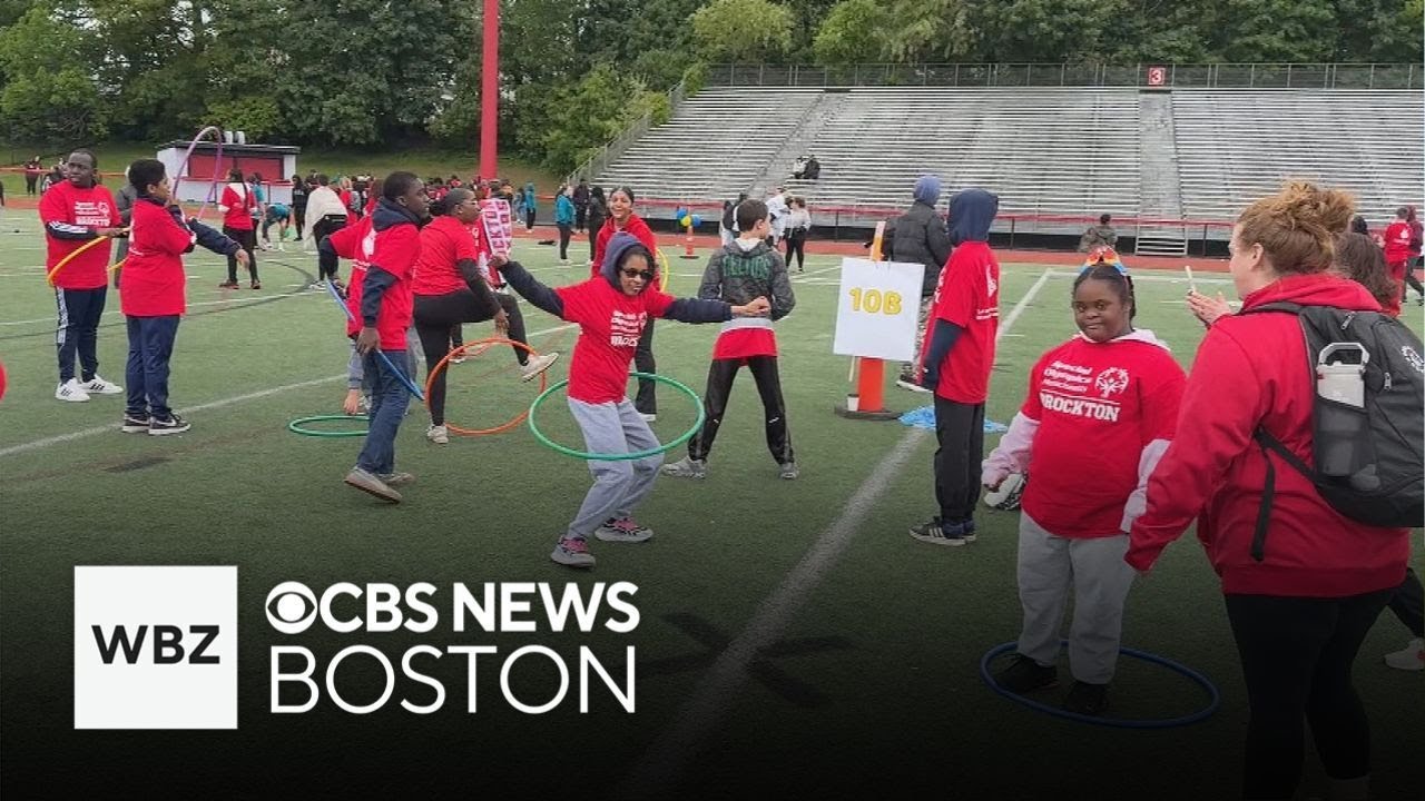 Brockton High School hosts Special Olympics event