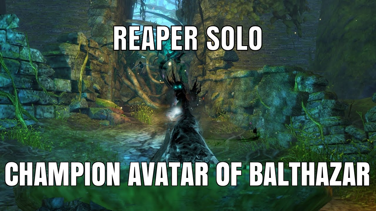 [GW2] Champion Avatar of Balthazar [Reaper] [SOLO]