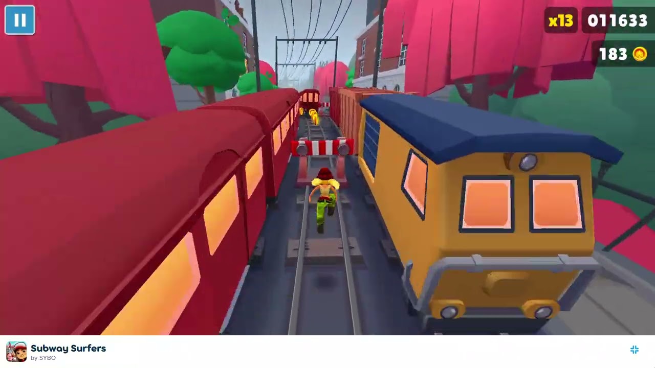 Poki SUBWAY SURFERS...I did great this time! | online gameplay